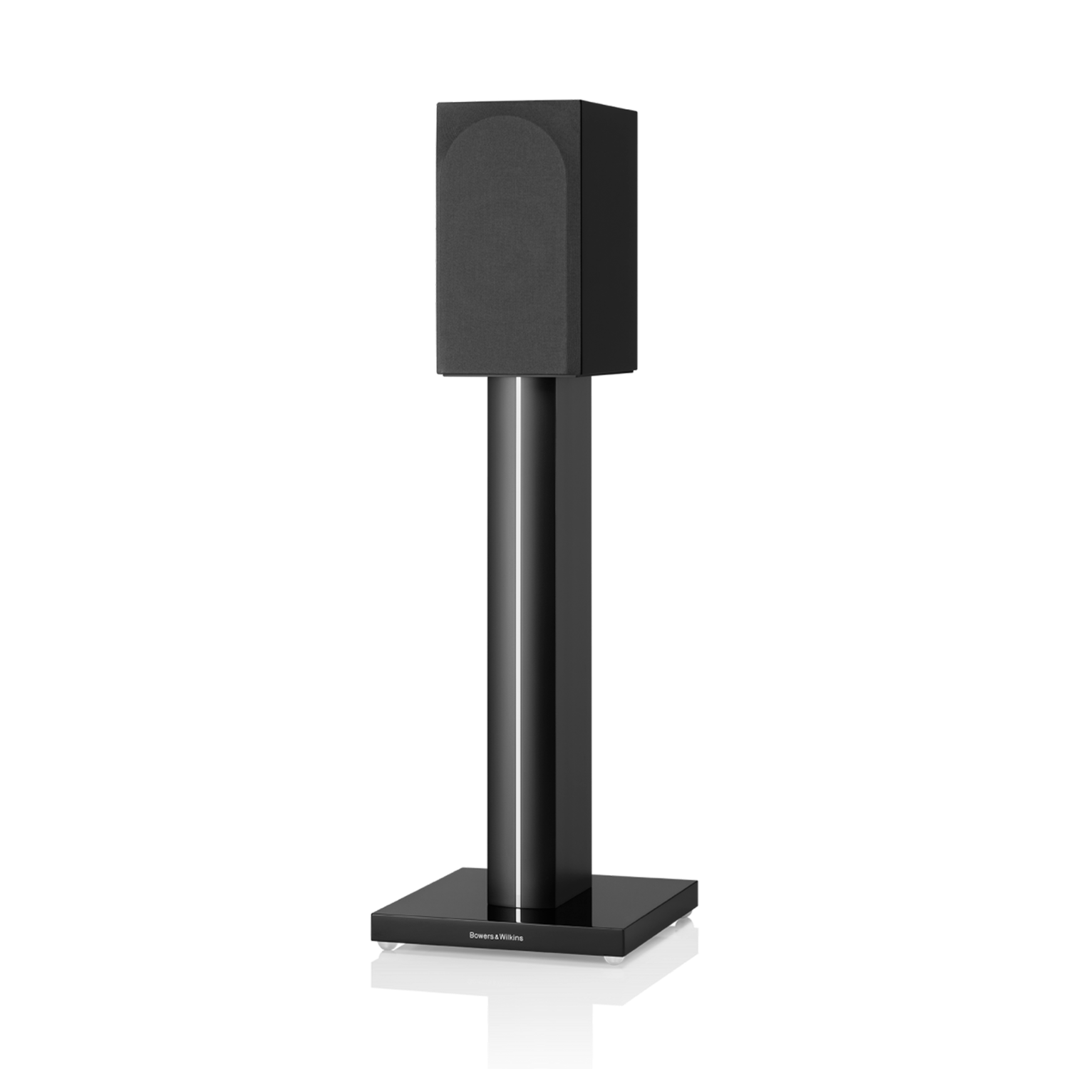 707 S3 - Black side front covered woofer view