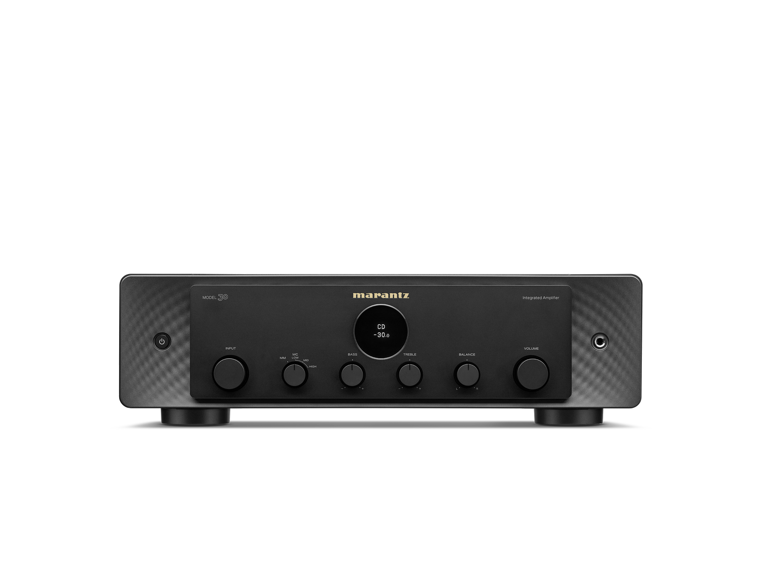 MODEL 30 - Black front view
