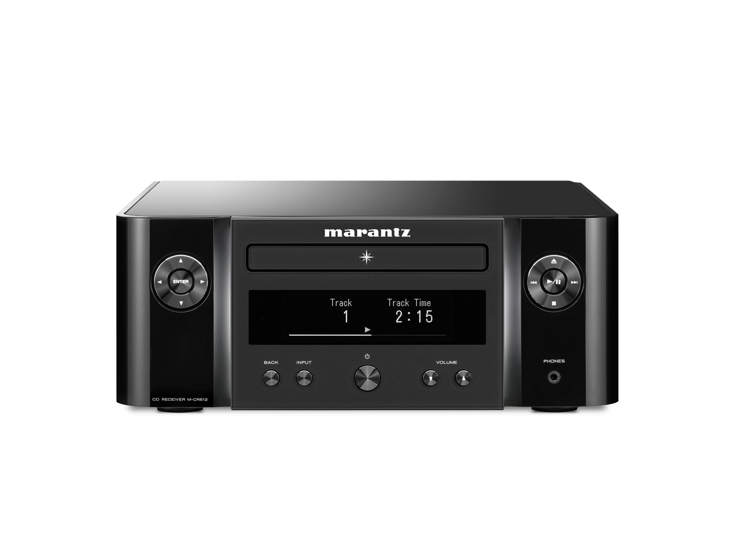 M-CR612 - Black front view