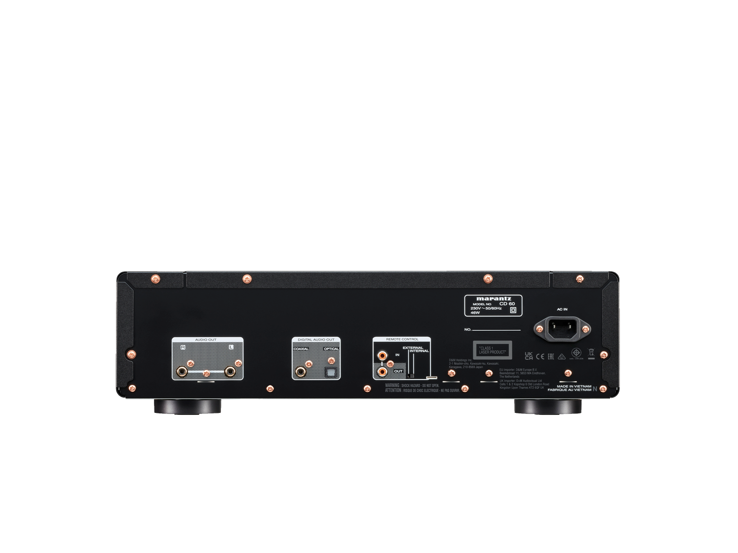 CD 60 - Black facing left view