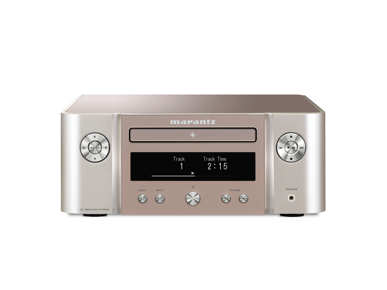 M-CR612 - Silver gold front view