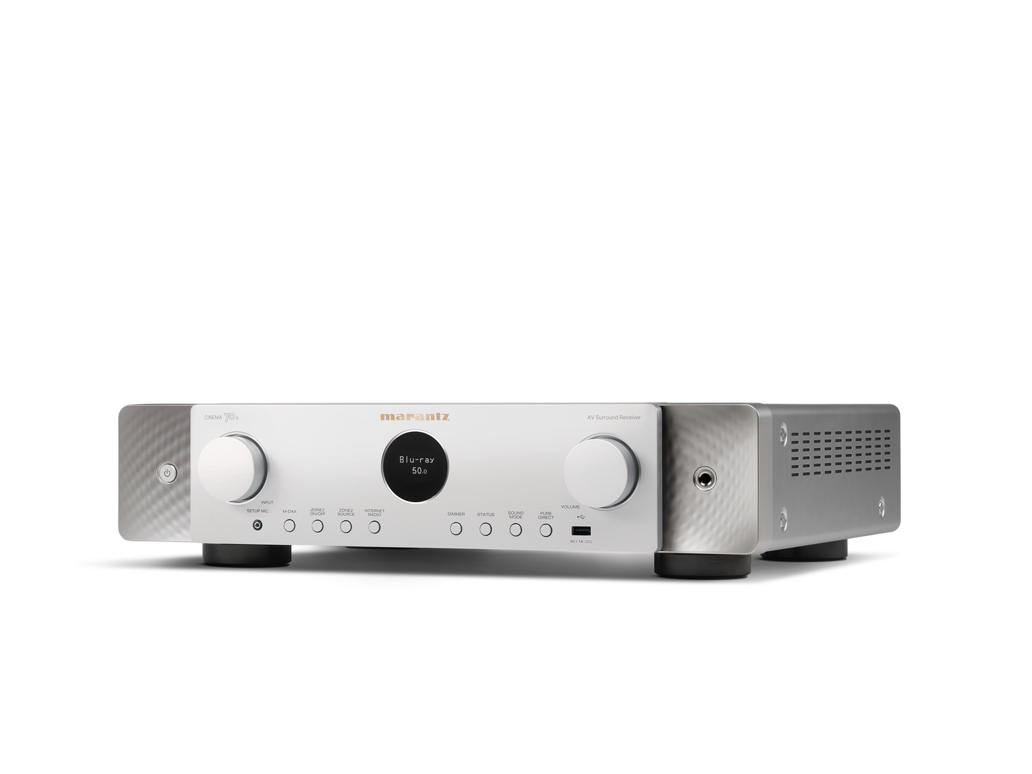 CINEMA 70 - Silver gold facing left view